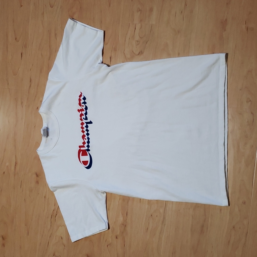 ❤ VINTAGE | Champion Tee Red White Blue Graphic